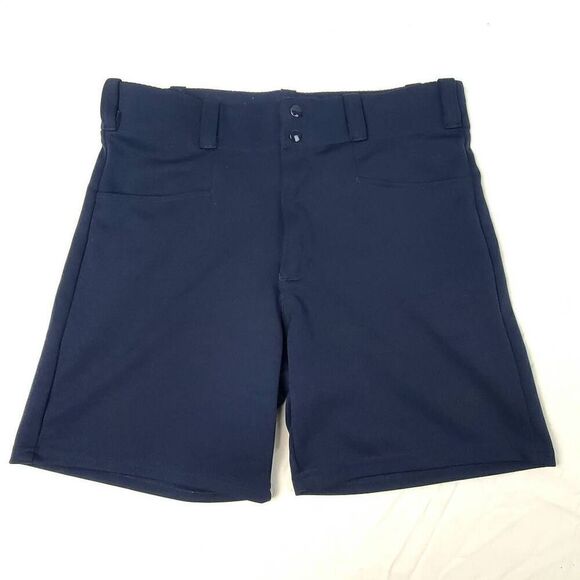 TEAMWORK ATHLETIC APPAREL QUALITY ATHLETIC UNIFORMS Shorts Navy Size 36-38 - Picture 1 of 8